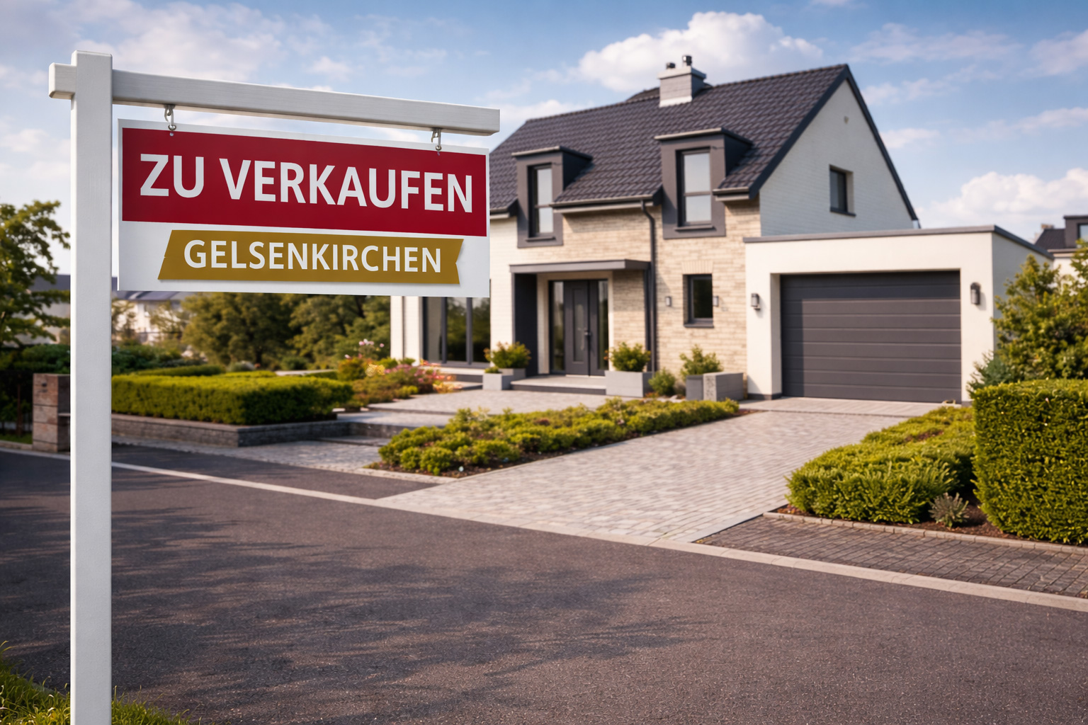 Gelsenkirchen Stadtansicht Immobilienverkauf