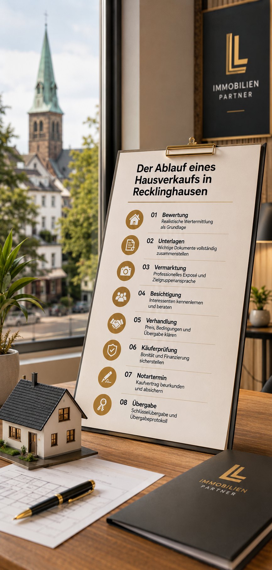 Hausverkauf in Recklinghausen Ablauf