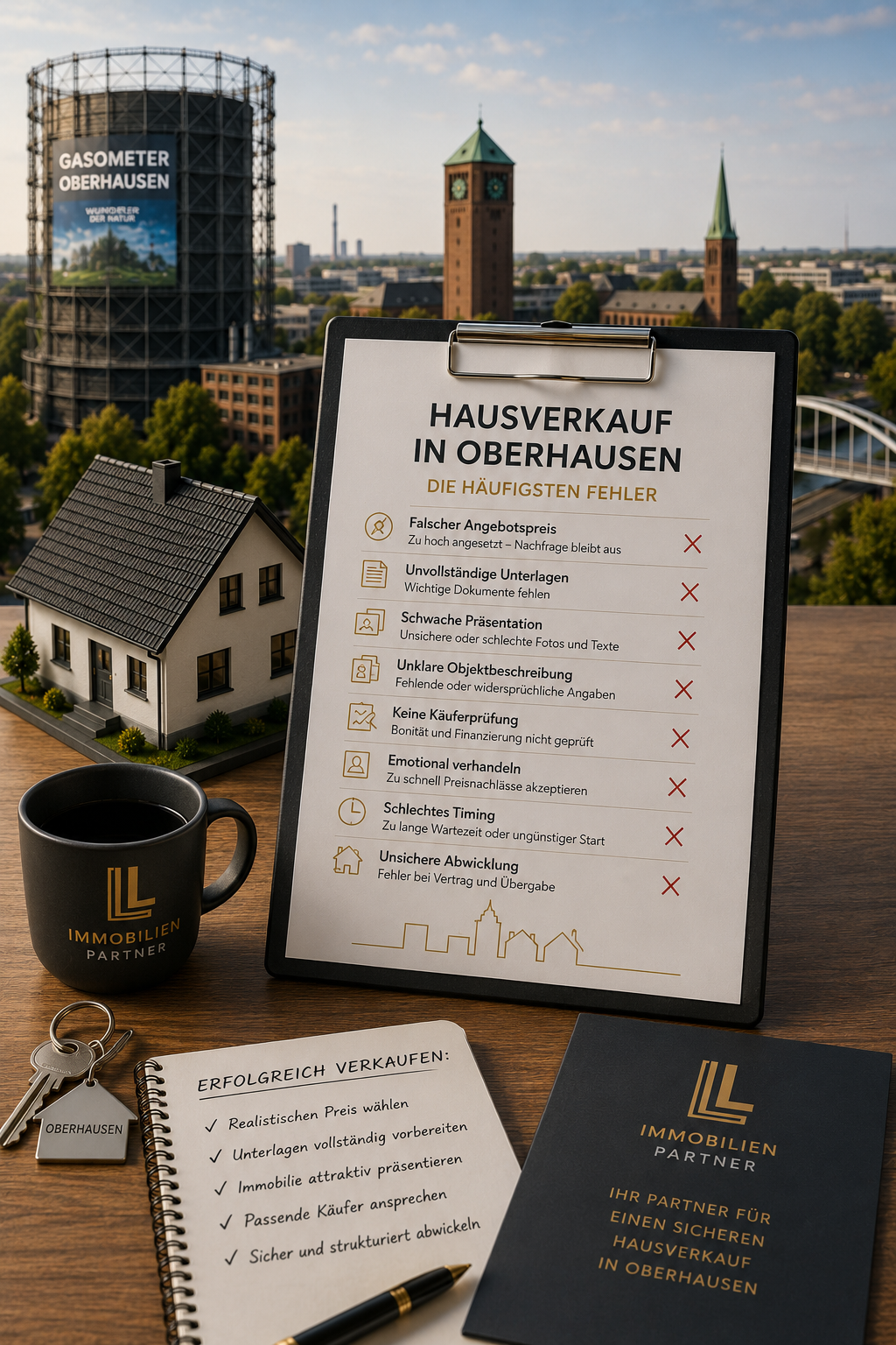 Fehler beim Hausverkauf in Oberhausen